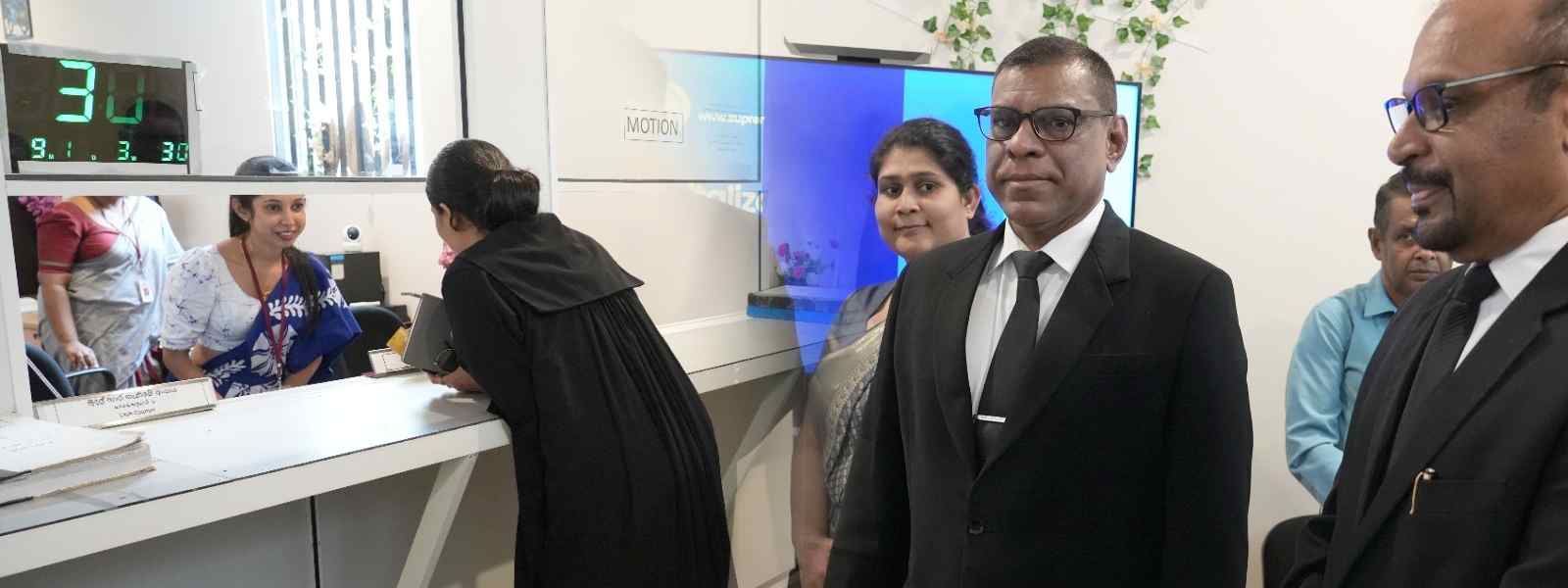 ශ්‍රේෂ්ඨාධිකරණ නඩුවලට අදාළ ගෙවීම්, කාඩ් පත් මගින්
